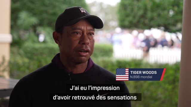PNC Championship - Woods : Je me sens un peu moins rouillé