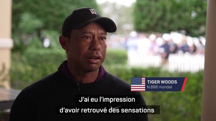 PNC Championship - Woods : "Je me sens un peu moins rouillé"