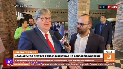 João Azevêdo deixa presidência do Consórcio Nordeste e faz balanço de vitórias: “Nos fortalecemos”