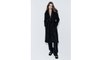 Le manteau noir en laine de Zara : un incontournable pour affronter l'hiver avec élégance !