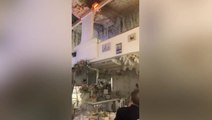 Wedding guests flee as decorations catch fire at reception in Thailand