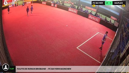 Faute de Ronan Broband  - FC BAYERN MUNCHEN