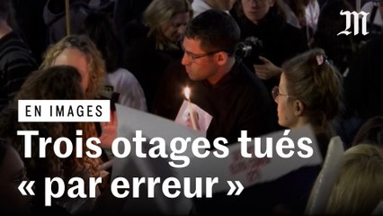 Télécharger la video: Les familles d’otages capturés par le Hamas manifestent à Tel-Aviv