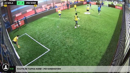 Faute de Tapha Kone - PSV EINDHOVEN