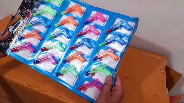 Unboxing and Review of world's smallest Image projecting Gun Pistol Toys for Kids