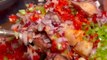 SALADE GAMBAS POULPE  #poulpe #crevette #gambas #shrimp #salade #cuisine #recette #recipe