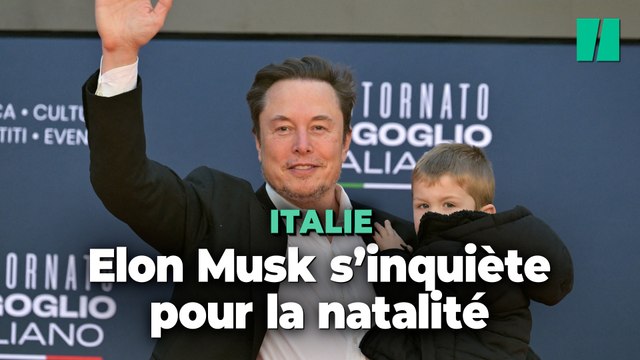 À Rome, Elon Musk défend la natalité et l’immigration dans un rassemblement d’extrême droite