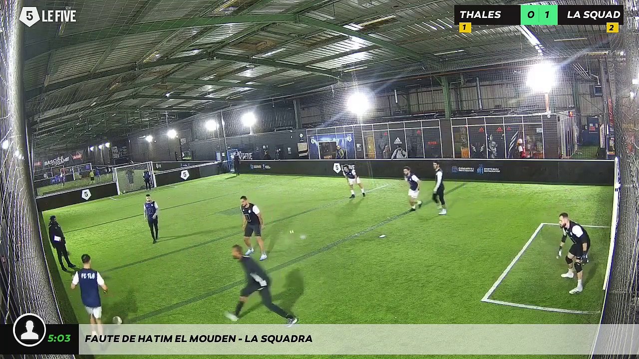 Faute de Hatim El Mouden - LA SQUADRA