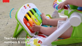 Fisher-Price Baby Portable Chair Kick & Play Deluxe Sit-Me-Up Seat with Piano Learning Toy link description link description