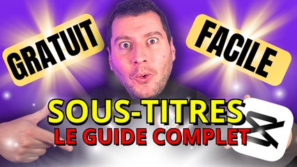 Créer des SOUS-TITRES sur CapCut (Pro, Facile et Gratuit)
