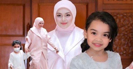 Telatah Comel AAFIYAH Curi Tumpuan, Tak Boleh Berenggang "Aafiyah Anak Ibu Sangat Ni"