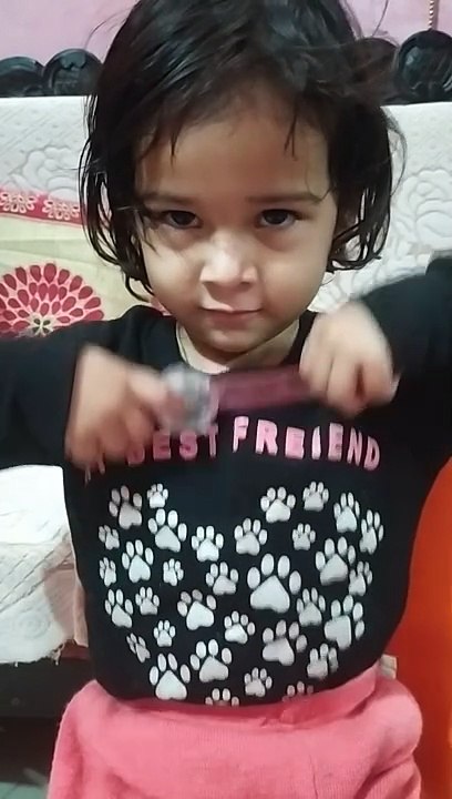 Cute Trishu saying she is worshipping father-dm