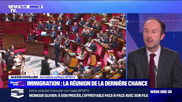 Projet de loi immigration: rencontre de la dernière chance dimanche soir à Matignon, avant la commission mixte paritaire lundi