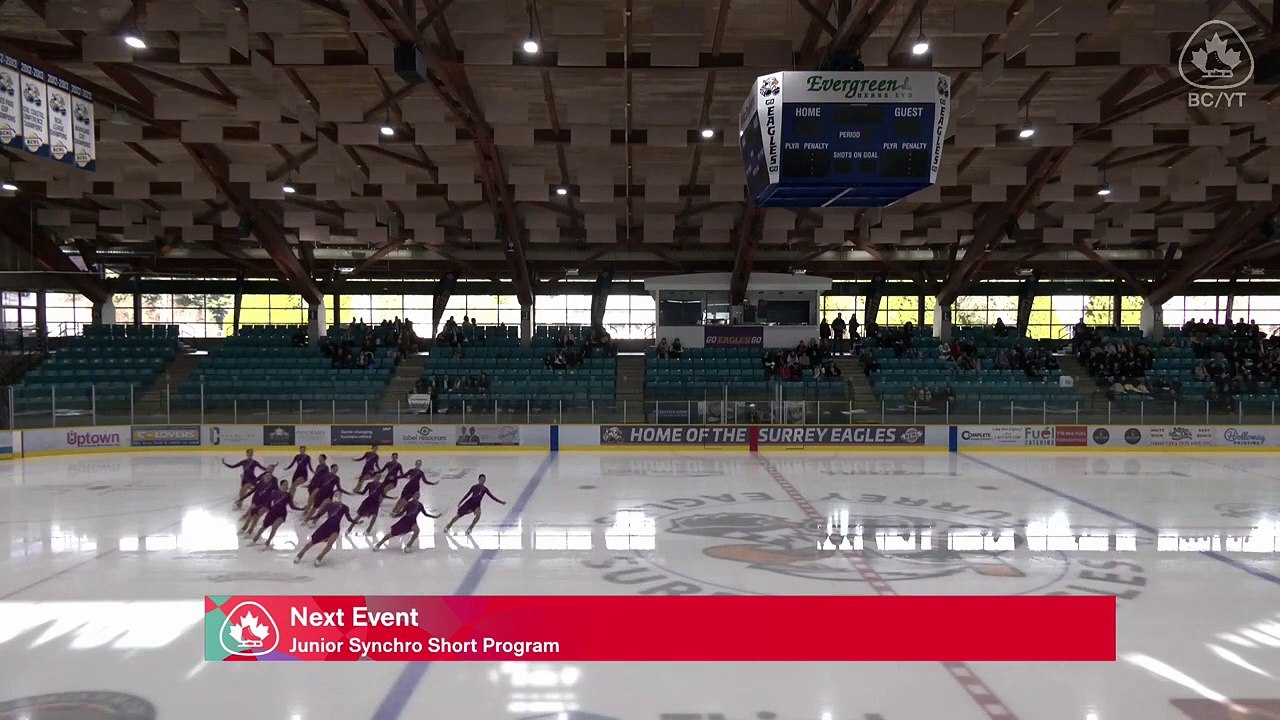 Junior Short, Intermediate F1, Adult SYS F2 - 2023 BC/YT Synchronized Skating & Adult Skating Competition