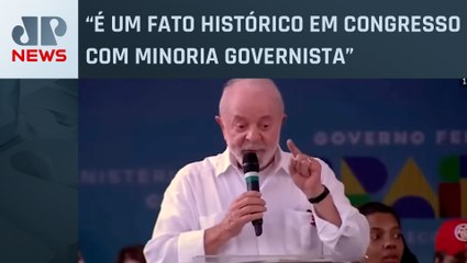 Lula comemora aprovação da reforma tributária ao lado de Boulos e Haddad em SP