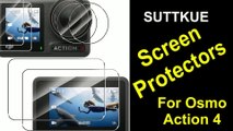 How to properly install DJI Osmo Action 4 Tempered Glass SCREEN PROTECTORS from Suttkue