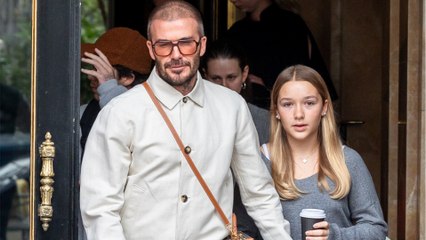 GALA VIDEO - PHOTO - David Beckham heureux : vertigineuses vacances à New York avec ses enfants !