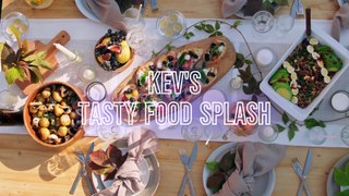 [4K]  Sarten Caliente;  Lasagna di Vitello;  Rosé Wine;  Pineapple Juice   #tastyfood #kevstars