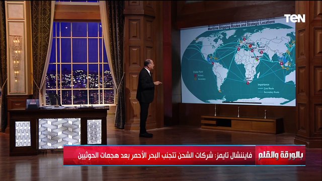 الديهي يكشف خطورة هجمات الحوثيين على الملاحة البحر الأحمر.. لا تؤثر على إسرائـ ـيل بقوة