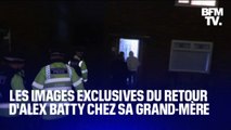 DOCUMENT BFMTV - Les images exclusives du retour d'Alex Batty chez sa grand-mère, dans la banlieue de Manchester