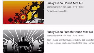 Funky Disco French House Mix 1/8