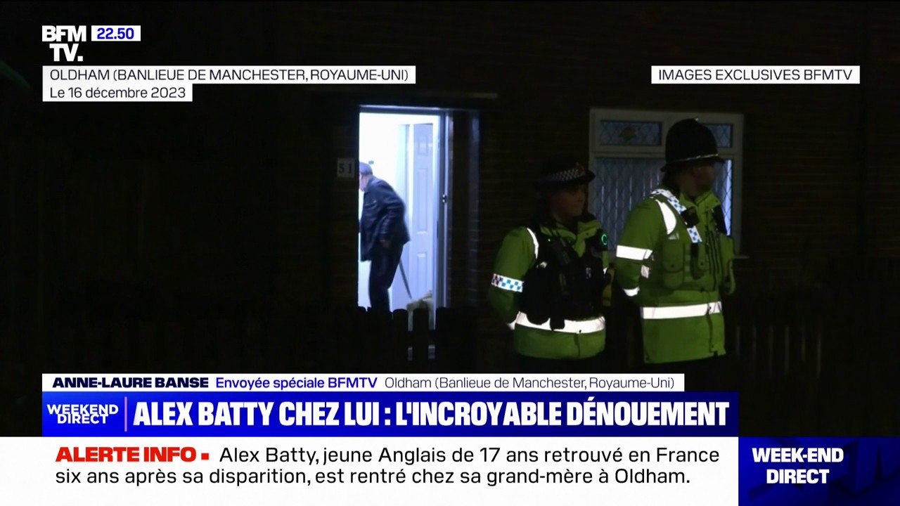 Alex Batty de retour chez sa grand-mère: "Je su...
