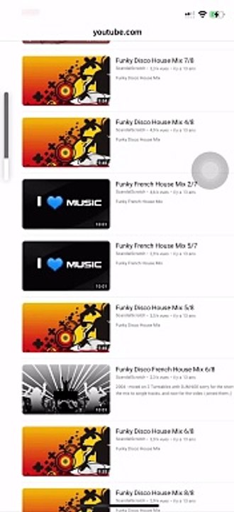 Funky Disco French House Mix 6/8