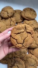 25 days of Christmas Day 9! My most famous cookie spiced ginger molasses with a secret ingredient