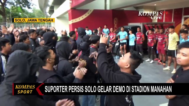 Demo di Stadion Manahan, Ini Tuntutan Para Suporter Persis Solo!