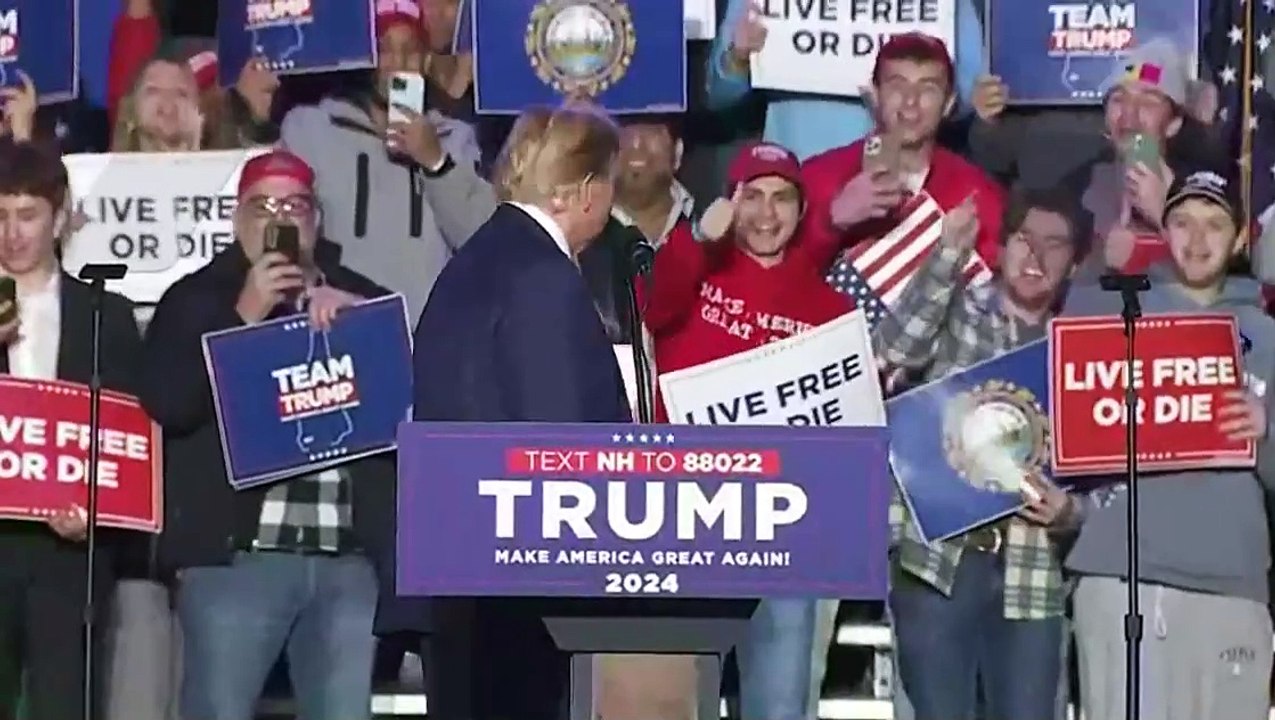 President Trump's FULL MAGA speech in Durham, New Hampshire