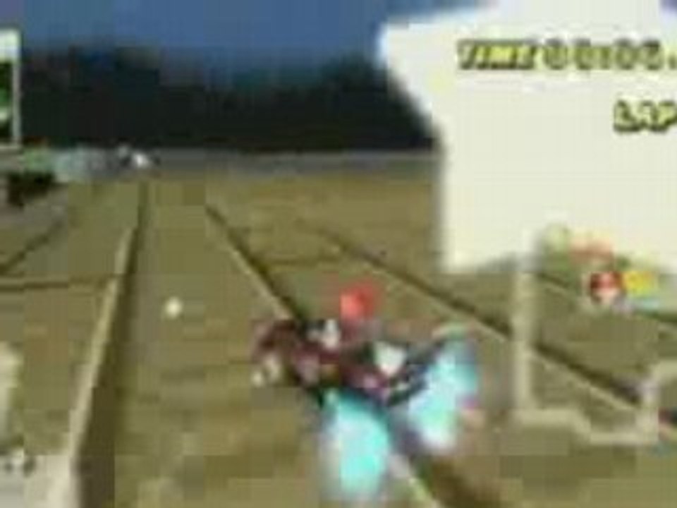 Mario Kart Wii - SNES Ghost Valley 2 Gameplay - Jeux Vidéo