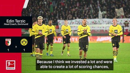 We didn't take our chances - Terzic frustrated with draw