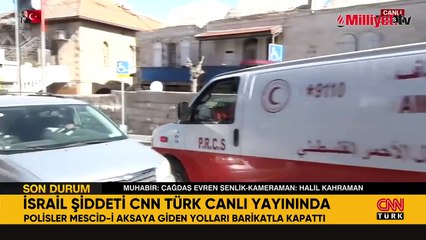 Kudüs'te bu cuma da aynı zulüm! İsrail şiddeti canlı yayında
