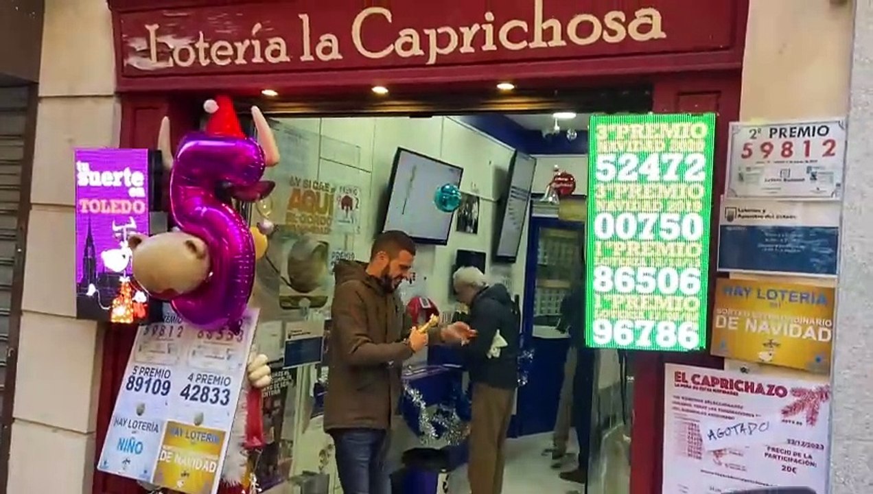 La Lotería de Navidad se celebra en La Caprichosa