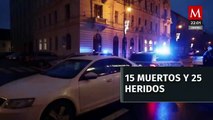 Tiroteo en centro de Praga deja al menos 15 muertos y decenas de heridos