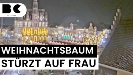 Tragischer Unfall: Frau wird von Weihnachtsbaum erschlagen!