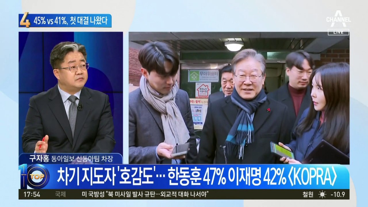 ‘여야 수장’으로 만난 한동훈 vs 이재명 총선 대결
