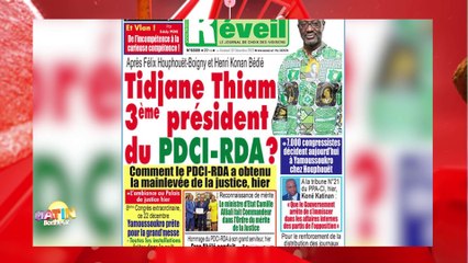 La Revue de Presse de RTI 1 du 22 décembre 2023 par Renaud Kevin Kobia