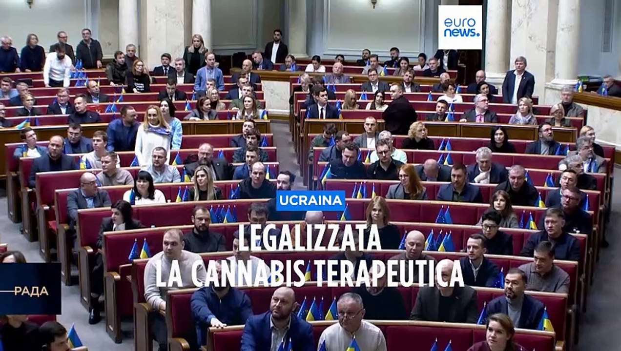 L'Ucraina legalizza la cannabis terapeutica per trattare stress e ansia causati dalla guerra