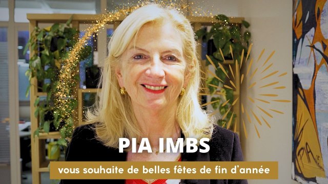 Pia Imbs, présidente de l’Eurométropole de Strasbourg, vous souhaite de belles fêtes de fin d’année