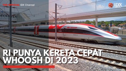 RI Punya Kereta Cepat Whoosh di 2023