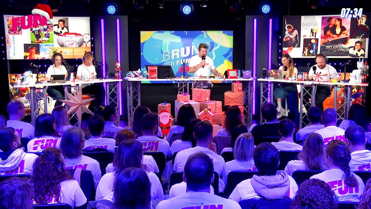 Bruno sur Fun Radio - Noël 1998 - L'intégrale du 22 décembre