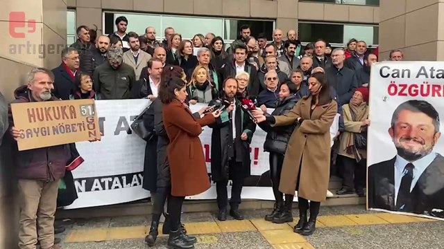 Avukatlar, Can Atalay için Çağlayan Adliyesi'nde