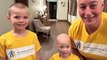 “My Little Boy Shaved His Head So His Toddler Sister Wouldn’t Feel Alone When She Lost Her Hair to Cancer
