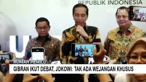 Gibran Ikuti Debat Cawapres, Jokowi: Tak Ada Wejangan Khusus