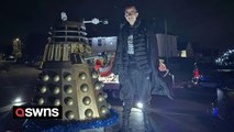 Touching moment Doctor Who fan with inoperable brain tumour given his own Dalek