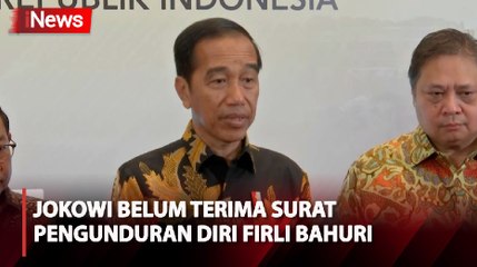 Surat Pengunduran Diri Firli Bahuri Belum Diterima Presiden Jokowi