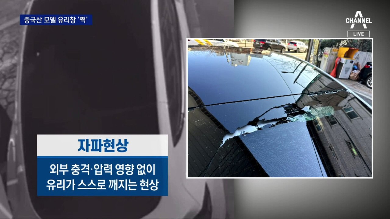 싼 게 비지떡?…중국 생산 테슬라 유리창 ‘와장창’