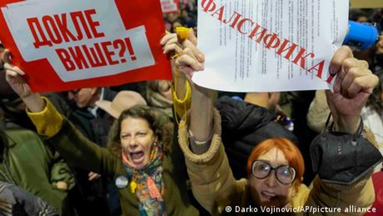 Wahlbetrug in Serbien? Krise nach der Parlamentswahl