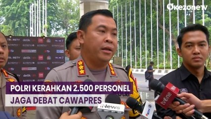 Jelang Debat Cawapres Perdana Pengamanan JCC Diperketat, Polri Kerahkan 2.500 Personel